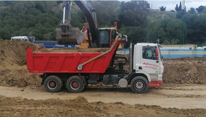 Camiones para retiradas de escombros e inorgánicos